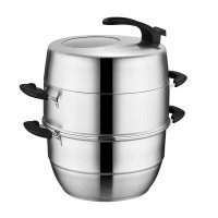 奥丁adneny AO-56 巧易取 三层复底蒸锅 不锈钢加厚复底蒸锅(单位:个)