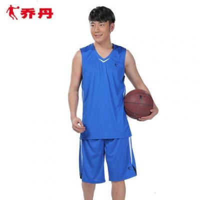 乔丹篮球服套装男士无袖篮球比赛球服运动套装2021新款篮球服