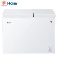 海尔(Haier)210升双箱双温区卧式冰箱