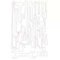 SH 工具反光模板