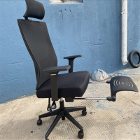 YC电脑椅休闲椅转椅办公椅午休椅子黑色