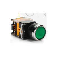 按钮开关 LA38-11自复式 绿色 4个起订