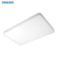 飞利浦 (PHILIPS)吸顶灯客厅卧室吸顶灯书房现代简约调光调色LED长方形吸顶灯 61078 银河90W (含遥控器