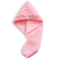三利干发帽女吸水速干擦头发毛巾包头巾浴帽可爱长发速干毛巾 1条-浅粉色 25*65