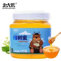 北大荒 东北黑蜂 蜂蜂熊系列 椴树蜜 纯蜂蜜1000g