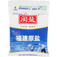 闽盐加碘海盐袋装5袋 350g*5袋 食用盐加碘盐