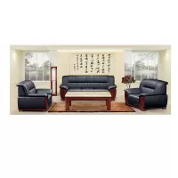 国森家具8629牛皮沙发