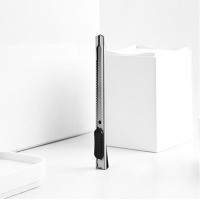 广博(GuangBo) MG8212 小号金属磨砂外壳美工刀