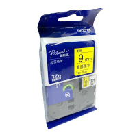 兄弟 TZe-Z621 9mm黄底黑字标签色带