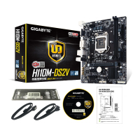 技嘉(GIGABYTE)H110M-DS2V 主板 (Intel H110/LGA 1151) (单位:个)