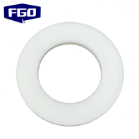 企购优品 FGO四氟垫片 聚四氟密封圈 密封件四氟法兰垫片 DN50 102*57*3mm 10片