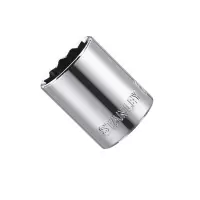史丹利(STANLEY) 86-557-1-22 12.5MM系列 公制12角标准套筒27mm 按个销售(H)
