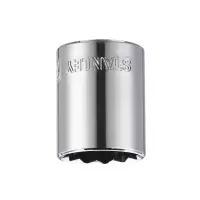 史丹利 86-556-1-22 12.5MM系列 公制12角标准套筒24mm 按个销售(H)