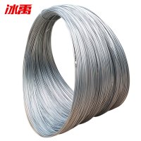 冰禹 SNll-77 工业用镀锌铁丝 防锈电镀铁丝 工地建筑细铁丝线 21号1kg粗0.8mm长约254米