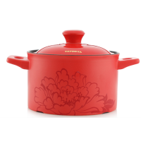 YGW多样屋盛世牡丹 耐热陶瓷深汤锅TA010101026ZZ