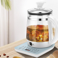 米技(MIJI) 养生壶 多功能电水壶玻璃煮茶壶1.5L HP-04