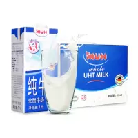 甘蒂牧场 有机全脂纯牛奶1L*10