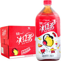 统一饮料冰红茶 柠檬味调味饮料 1L*8瓶(计价单位:箱)(BY)