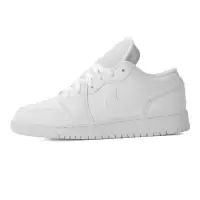 NIKE/耐克女鞋 NIKE AIR JORDAN 1 LOW (GS) AJ1小白鞋篮球鞋板鞋553560-130