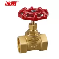STK 冰禹 AB40541 黄铜截止阀 手动丝口截止阀 水管阀门开关 水管闸阀 水管开关 DN20（重型）