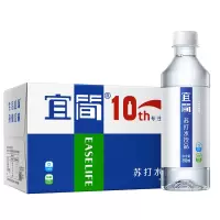 宜简苏打水无汽无糖弱碱性饮用整箱纯净水饮料360ml*15瓶(计价单位:箱)(BY)