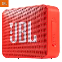 JBL GO2 珊瑚橙音乐金砖二代 便携式蓝牙音箱 低音炮 户外音箱 迷你小音响 可免提通话 防水设计