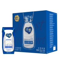 蒙牛纯甄巴氏杀菌风味酸牛奶1×200g×12盒(天津暂时不发货)