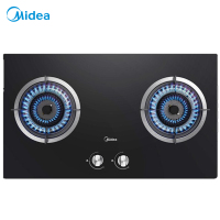 美的(Midea)Q60A 燃气灶双灶台 嵌两用灶具4家用节能4.2KW猛火灶 一级能效天然气