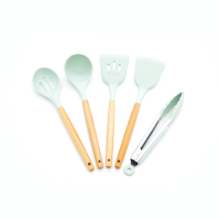 寒铁木柄硅胶厨具 IRON0207