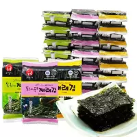 高邦喜韩国进口混合口味海苔72包*5g/袋