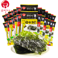 [40包*2g]高邦喜韩国进口儿童海苔即食紫菜脆片寿司海苔脆片 草莓味海苔24盒