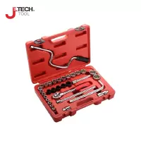 JTECH捷科 SK1/2-32ASP 6-32套筒扳手套装 (计价单位:套)