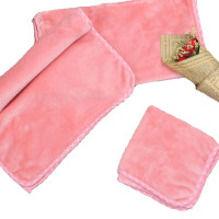 芳恩家纺 FN-XY804-C 面巾方巾浴室三件套浴室 粉色