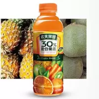 农夫山泉农夫果园30%混合果蔬汁 胡萝卜橙子口味可选500ml*15瓶