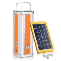 康铭led露营灯帐篷灯便携充电灯家用应急灯光超亮户外照明挂灯马灯 橙色(插座充电)