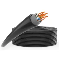 海乐(Haile)200米超五类室外防水网线 CAT5E非屏蔽双绞线 纯无氧铜24AWG 双护套 HT6508-200