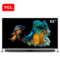 TCL 65X9 65英寸 8K超高清全面屏 QLED量子点全场景人工智能网络液晶电视机 黑色(XF)