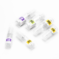 名创优品（MINISO）PET透明瓶/乳液泵沐浴露旅行分装瓶喷头便携化妆水喷头30ML（5个）