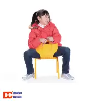 德诚和(DCH)校具系列幼儿塑料太空椅 350W*280D*560Hmm