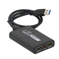 HDMI转USB3.0视频采集卡会议监控转换器高清游戏录制直播采集盒