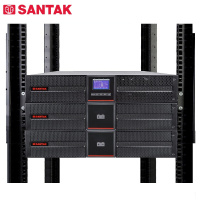 山特（SANTAK）3C20KS 三进单出在线式UPS不间断电源外接电池长效机 20KVA/18KW停电续航1小时