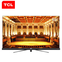 TCL 55C6S 55英寸原色高色域电视，Smart Q 画质处理引擎，MEMC，环境光感应，哈曼卡顿音响（XF）