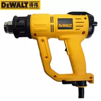 得伟（DEWALT）D26414-A9 热风枪 LCD电子数控调温 液晶显示 过热保护 2000W 黄黑 （单位：台）