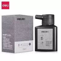 得力deli100ml学生便携式普及类墨汁74291
