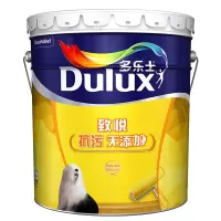 多乐士(Dulux)A745致悦抗污 无添加内墙乳胶漆 油漆涂料 墙面漆白色18L