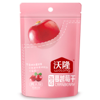 沃隆 蜜饯果干果脯 80g蔓越莓干 10袋装