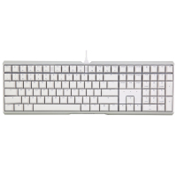 樱桃(Cherry)MX3.0S G80-3870LSAEU-0 有线机械键盘 全尺寸游戏键盘 白色 青轴