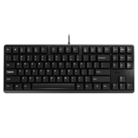 樱桃(CHERRY)G80-3000S TKL G80-3830LSAEU-2 有线机械键盘 88键游戏键盘 黑色 青轴
