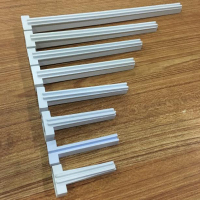 机箱配件 立式塑料PCB导轨线路板插槽60mm立式 (50个)