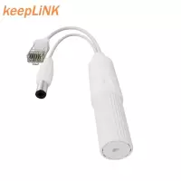 keepLINK 标准POE分离器48V转12V 防水poe分离器监控转接头 标准防水48V转12V 4812F